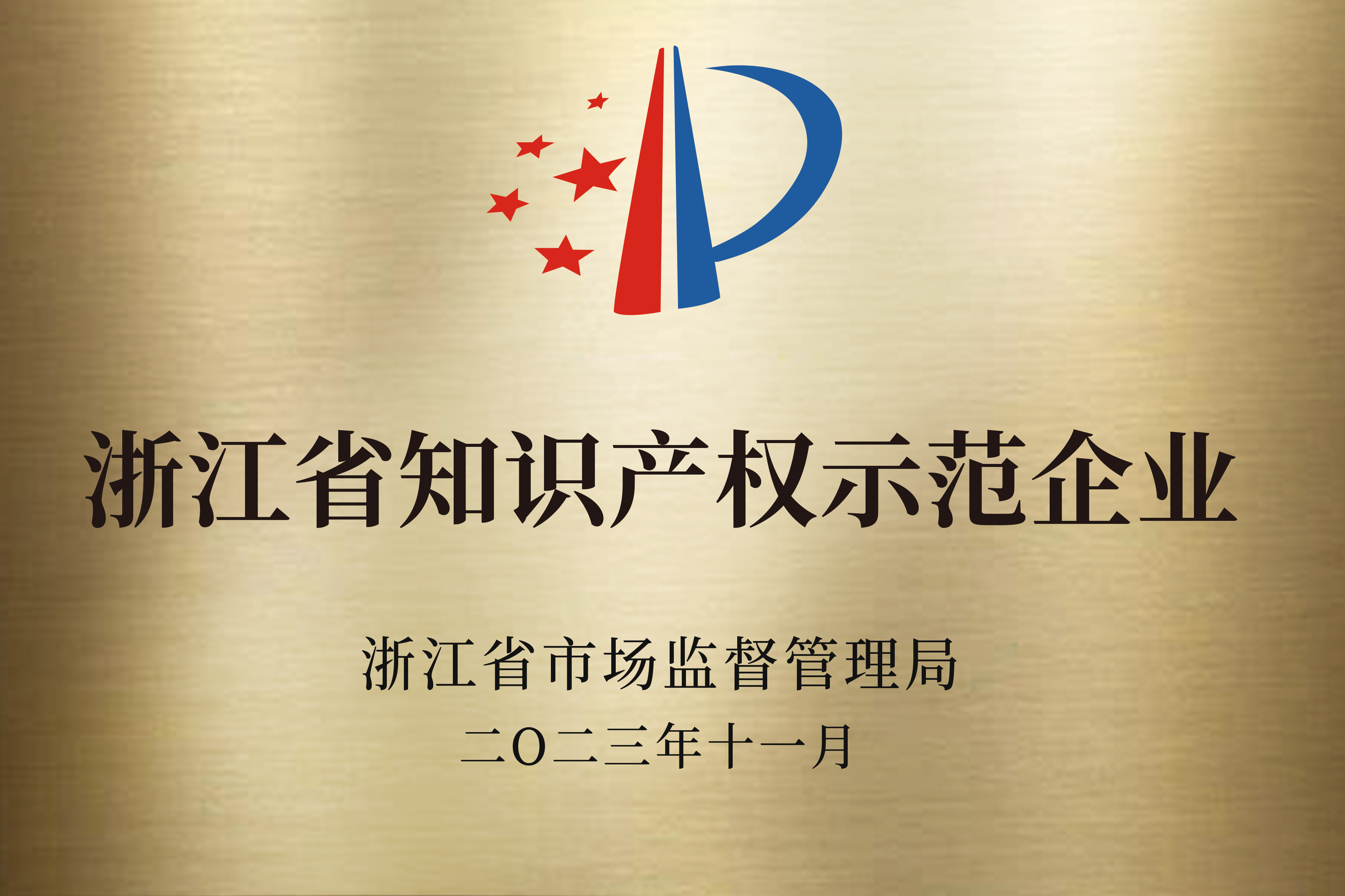 浙江省知识产权示范企业